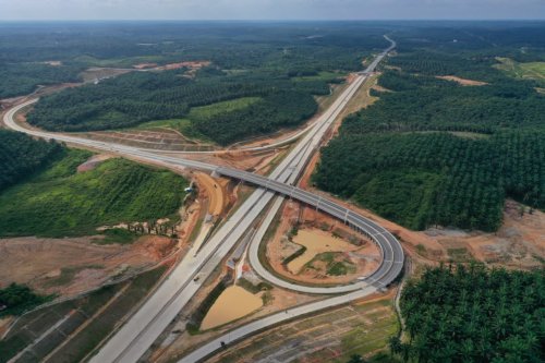 Hutama Karya alihkan jalur keluar Tol Pekanbaru–Dumai (foto/ist)