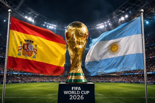 Prediksi Juara Piala Dunia 2026, final Spanyol vs Argentina.(ilustrasi/int)